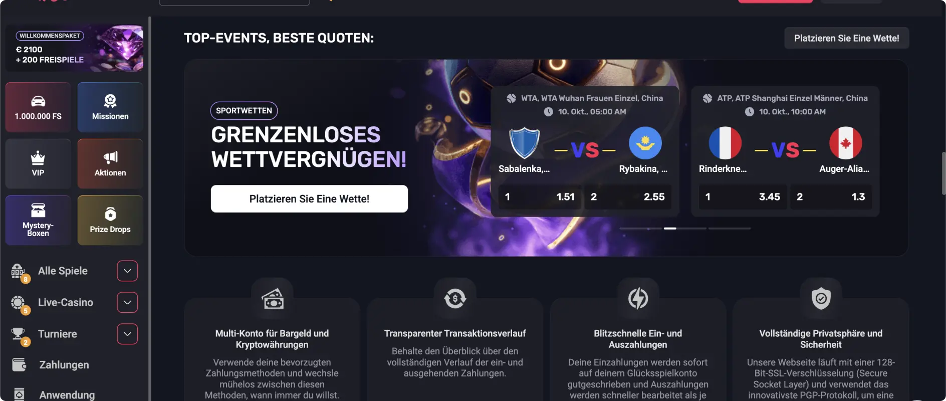 WooCasino Games WooCasino Games